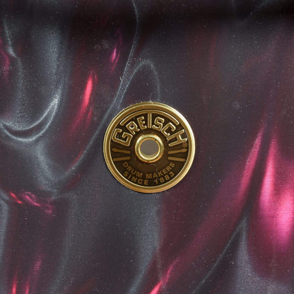 Gretsch Broadkaster 12/14/18 3pc. Drum Kit Black Satin Flame Drums and Percussion / Acoustic Drums / Full Acoustic Kits