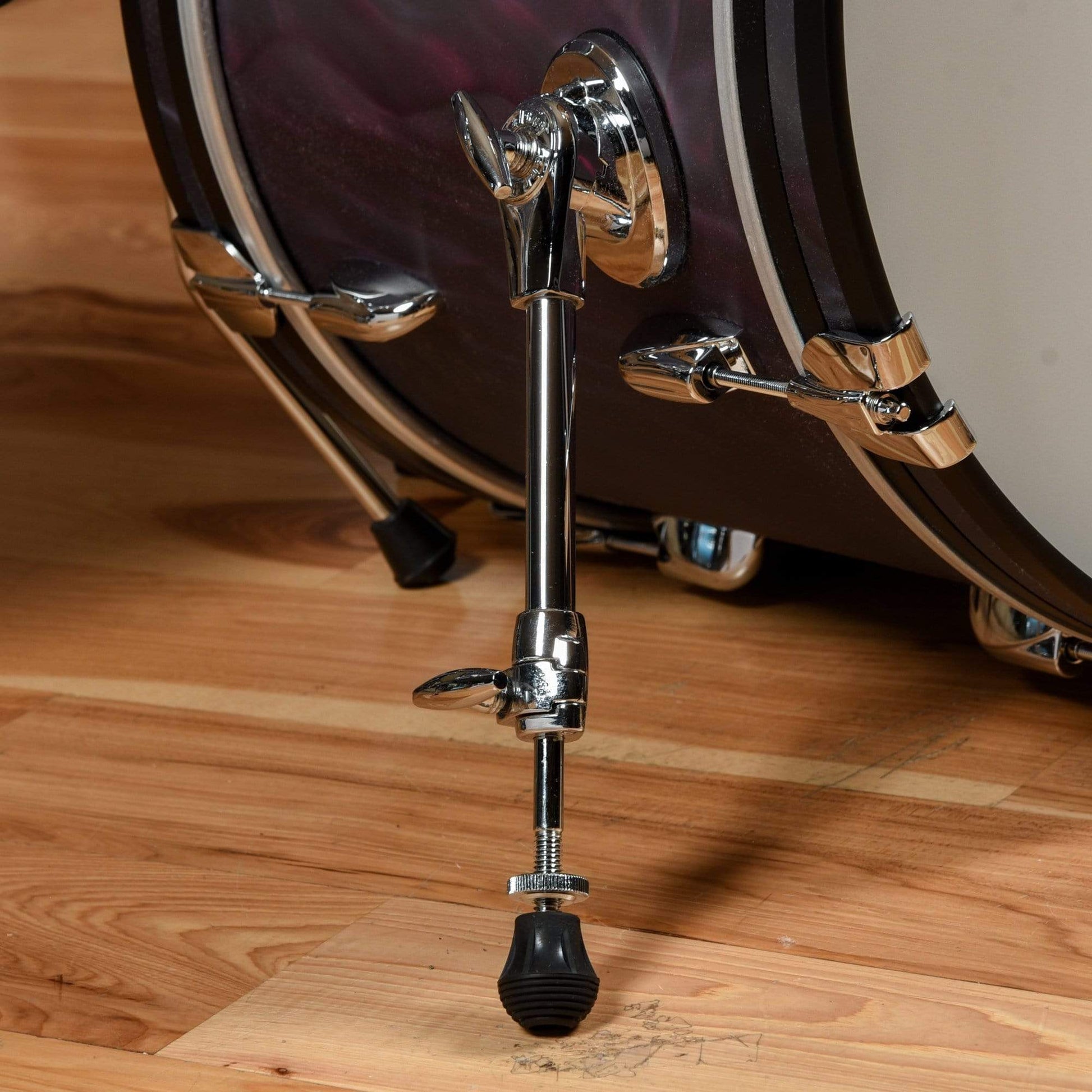 Gretsch Broadkaster 12/14/18 3pc. Drum Kit Black Satin Flame Drums and Percussion / Acoustic Drums / Full Acoustic Kits