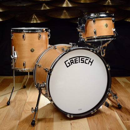 Gretsch Broadkaster 12/14/20 3pc. Drum Kit Satin Classic Maple Drums and Percussion / Acoustic Drums / Full Acoustic Kits