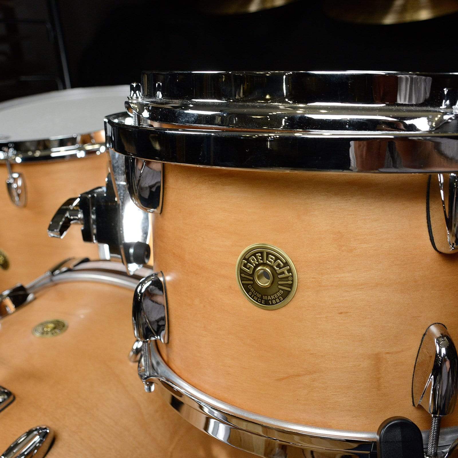 Gretsch Broadkaster 12/14/20 3pc. Drum Kit Satin Classic Maple Drums and Percussion / Acoustic Drums / Full Acoustic Kits