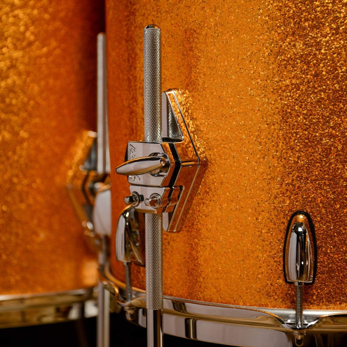 Gretsch Brooklyn 10/12/14/16/20/5.5x14 6pc. Drum Kit Gold Sparkle Drums and Percussion / Acoustic Drums / Full Acoustic Kits