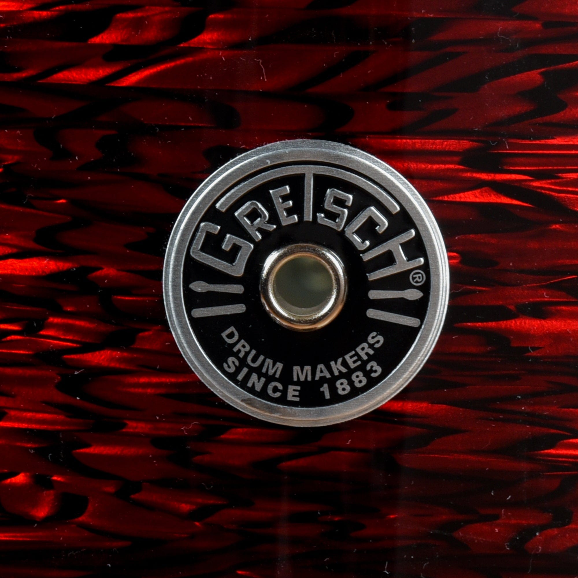 Gretsch Brooklyn 12/14/20 3pc. Drum Kit Red Silk Onyx Drums and Percussion / Acoustic Drums / Full Acoustic Kits