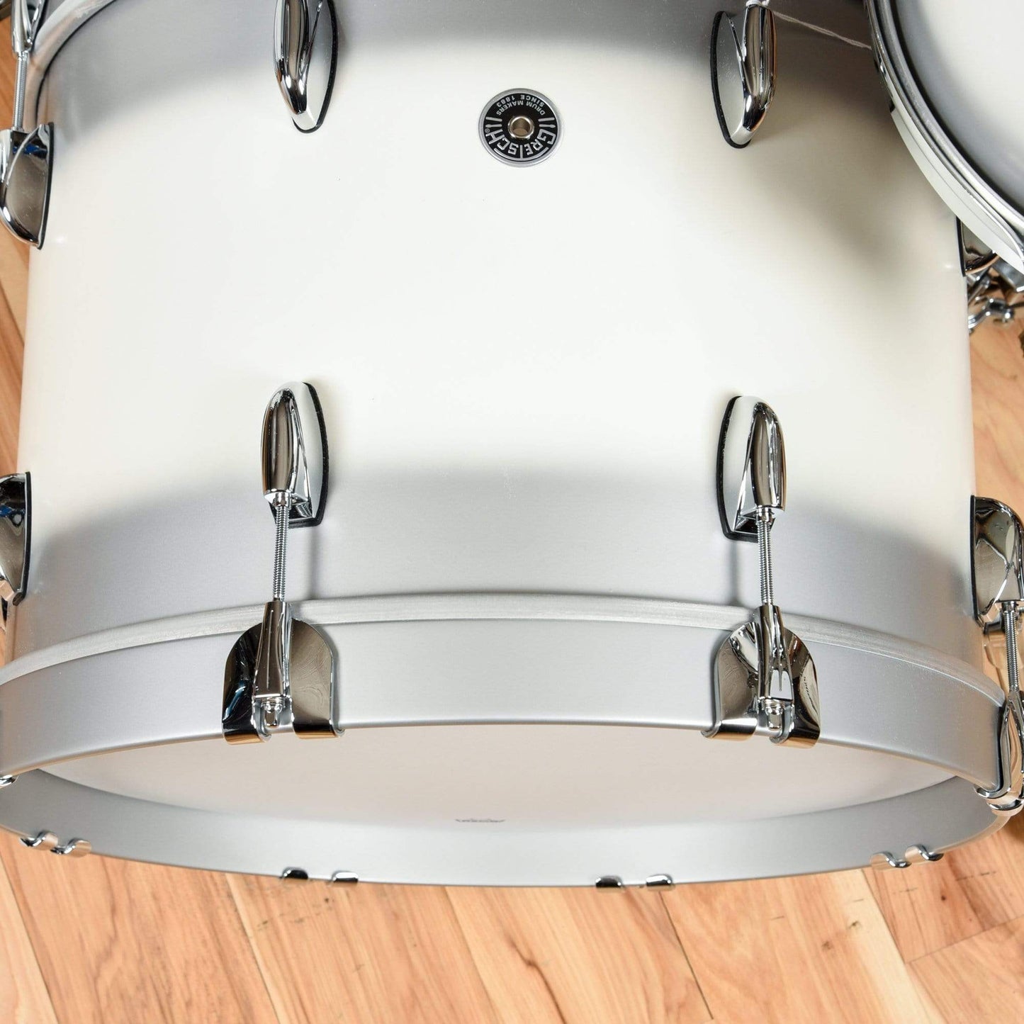 Gretsch Brooklyn 12/14/20 3pc. Drum Kit Silver Mist Duco Drums and Percussion / Acoustic Drums / Full Acoustic Kits