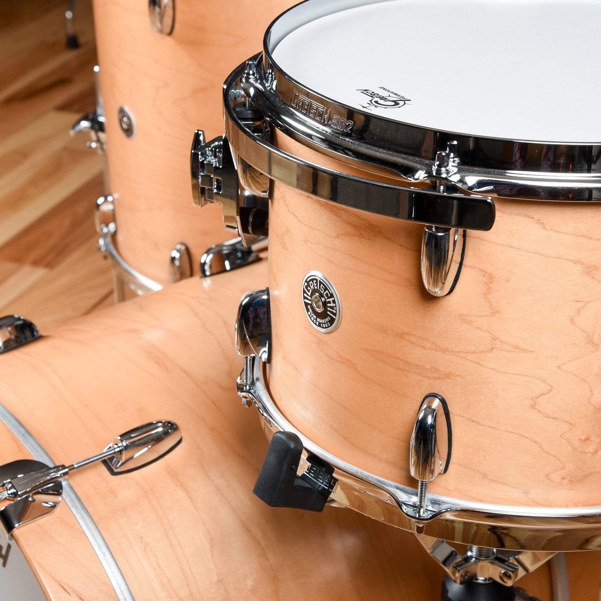 Gretsch Brooklyn 13/16/20 3pc. Drum Kit Satin Natural Drums and Percussion / Acoustic Drums / Full Acoustic Kits