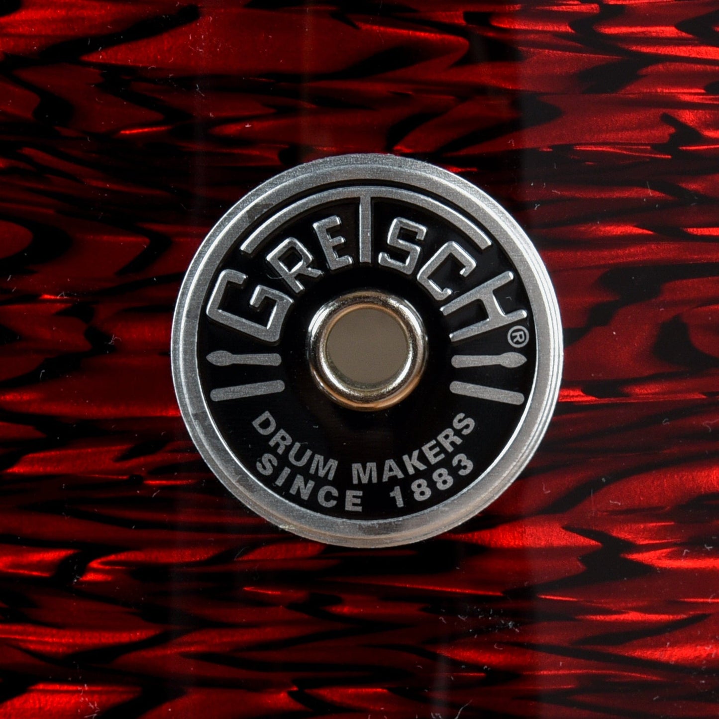 Gretsch Brooklyn 13/16/22 3pc. Drum Kit Red Silk Onyx Drums and Percussion / Acoustic Drums / Full Acoustic Kits