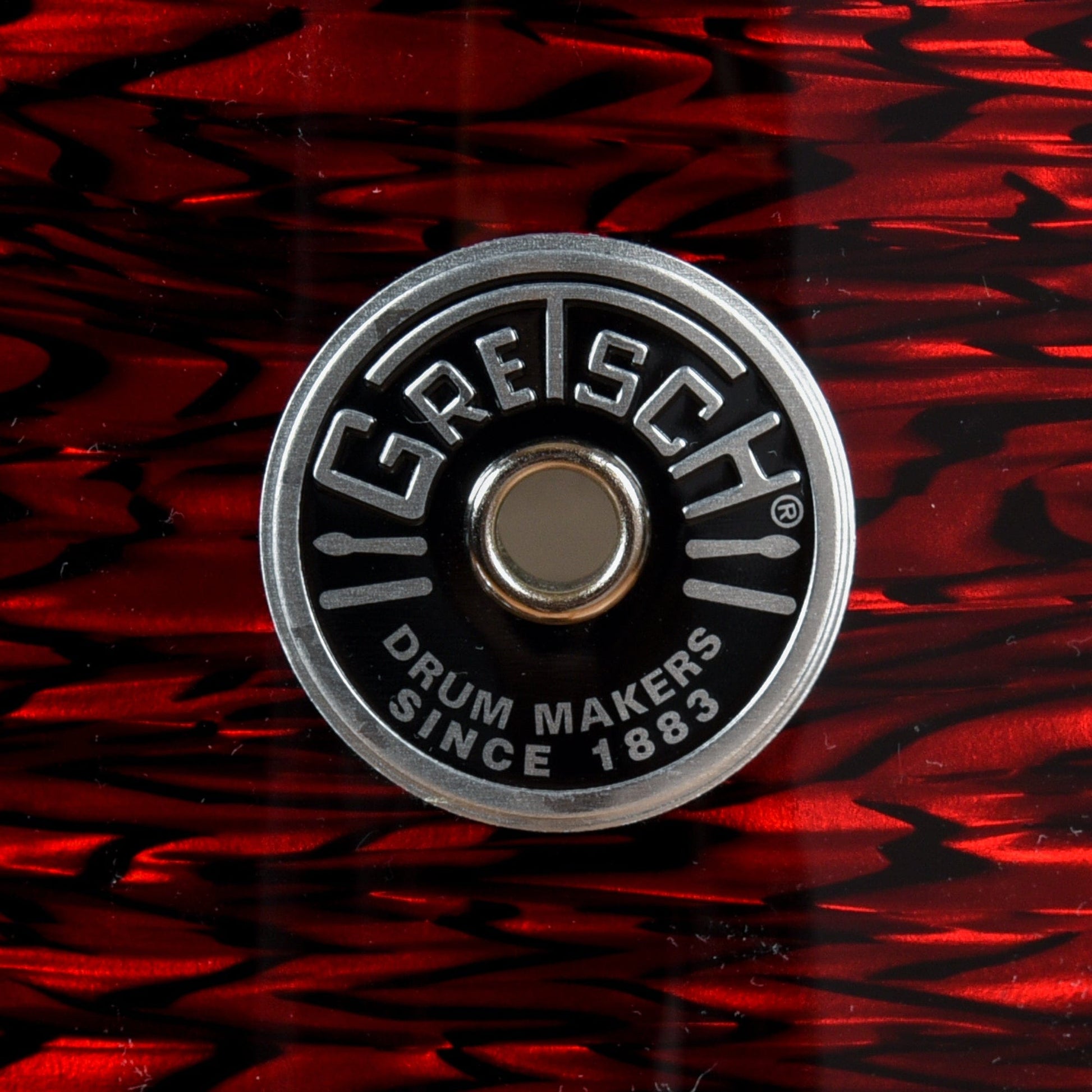 Gretsch Brooklyn 13/16/22 3pc. Drum Kit Red Silk Onyx Drums and Percussion / Acoustic Drums / Full Acoustic Kits