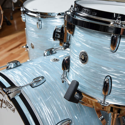Gretsch Brooklyn 13/16/22/5.5x14 4pc. Drum Kit Vintage Oyster White Drums and Percussion / Acoustic Drums / Full Acoustic Kits