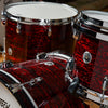Gretsch Brooklyn 13/16/24 3pc. Drum Kit Red Silk Onyx Drums and Percussion / Acoustic Drums / Full Acoustic Kits