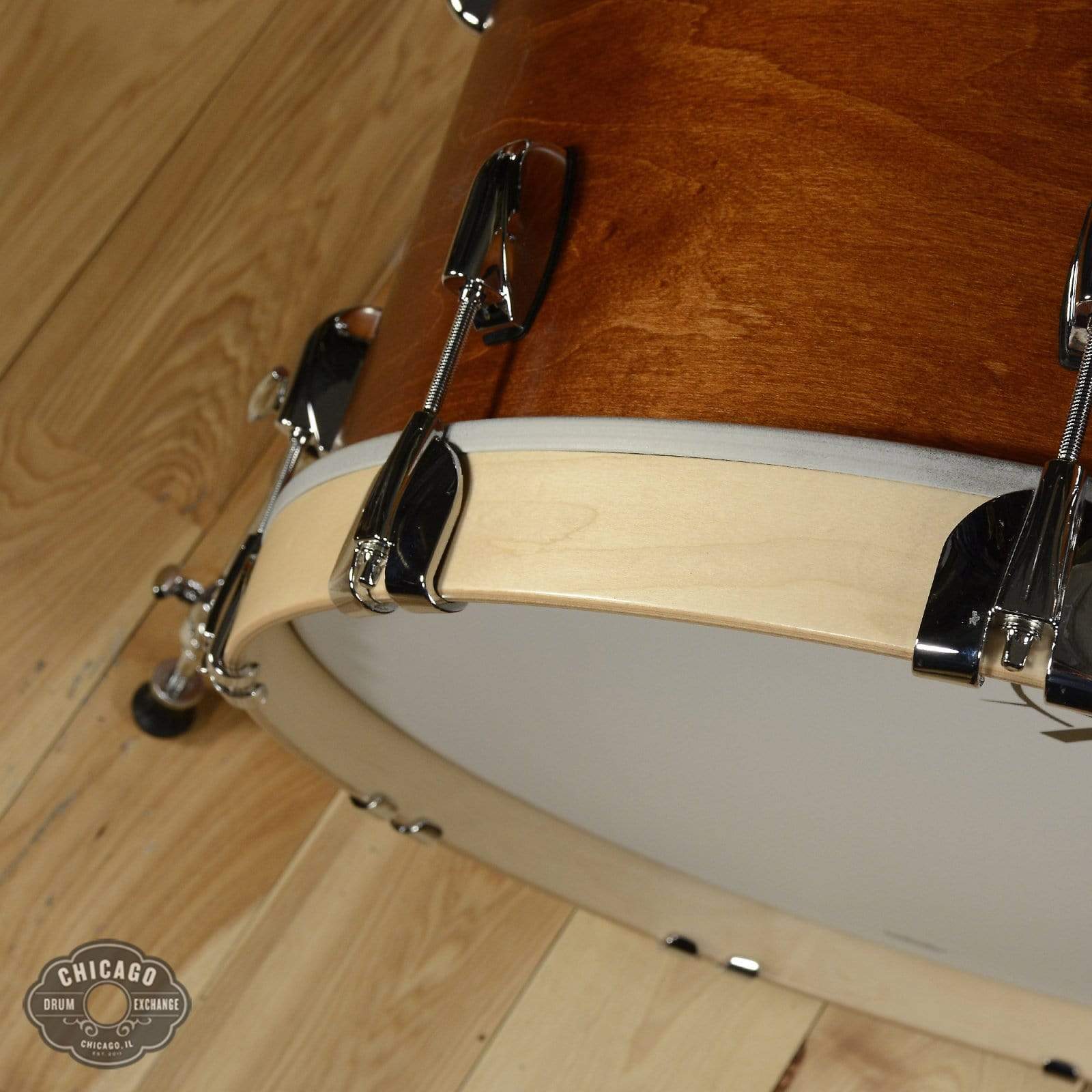 Gretsch Brooklyn 13/16/24 3pc. Drum Kit Satin Mahogany Drums and Percussion / Acoustic Drums / Full Acoustic Kits