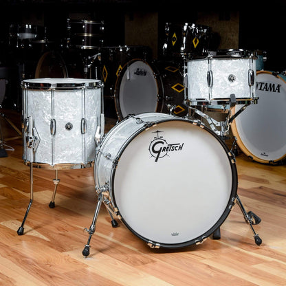 Gretsch Brooklyn Heritage 12/14/20 3pc. Drum Kit '60s Marine Pearl (CDE Exclusive) Drums and Percussion / Acoustic Drums / Full Acoustic Kits
