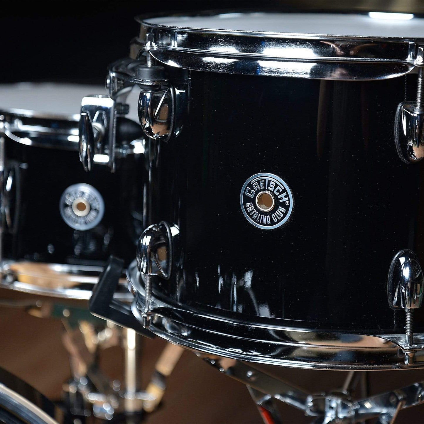 Gretsch Catalina Club 12/14/18/5x14 4pc. Drum Kit Piano Black Drums and Percussion / Acoustic Drums / Full Acoustic Kits