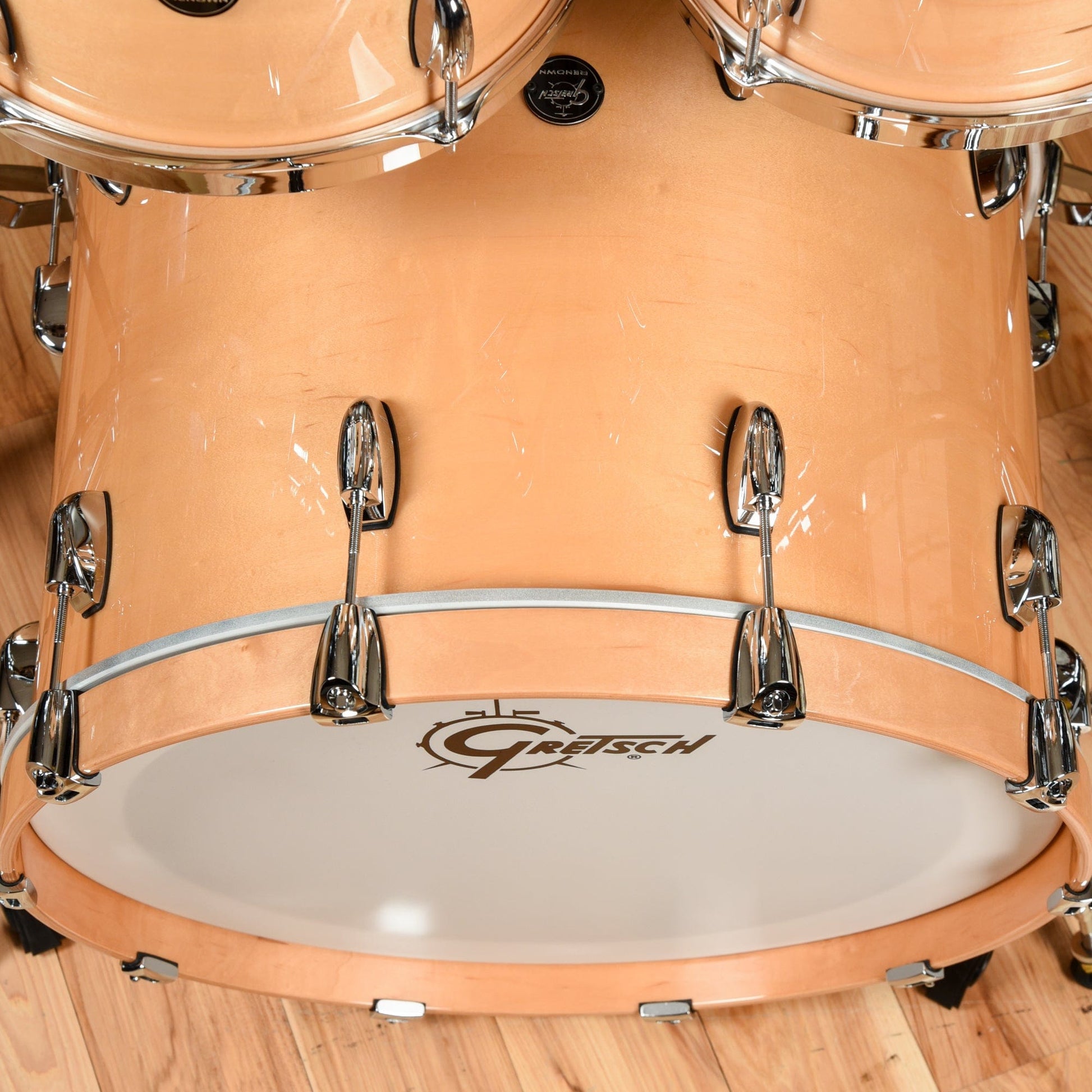 Gretsch Renown 10/12/16/22 4pc. Drum Kit Gloss Natural Drums and Percussion / Acoustic Drums / Full Acoustic Kits