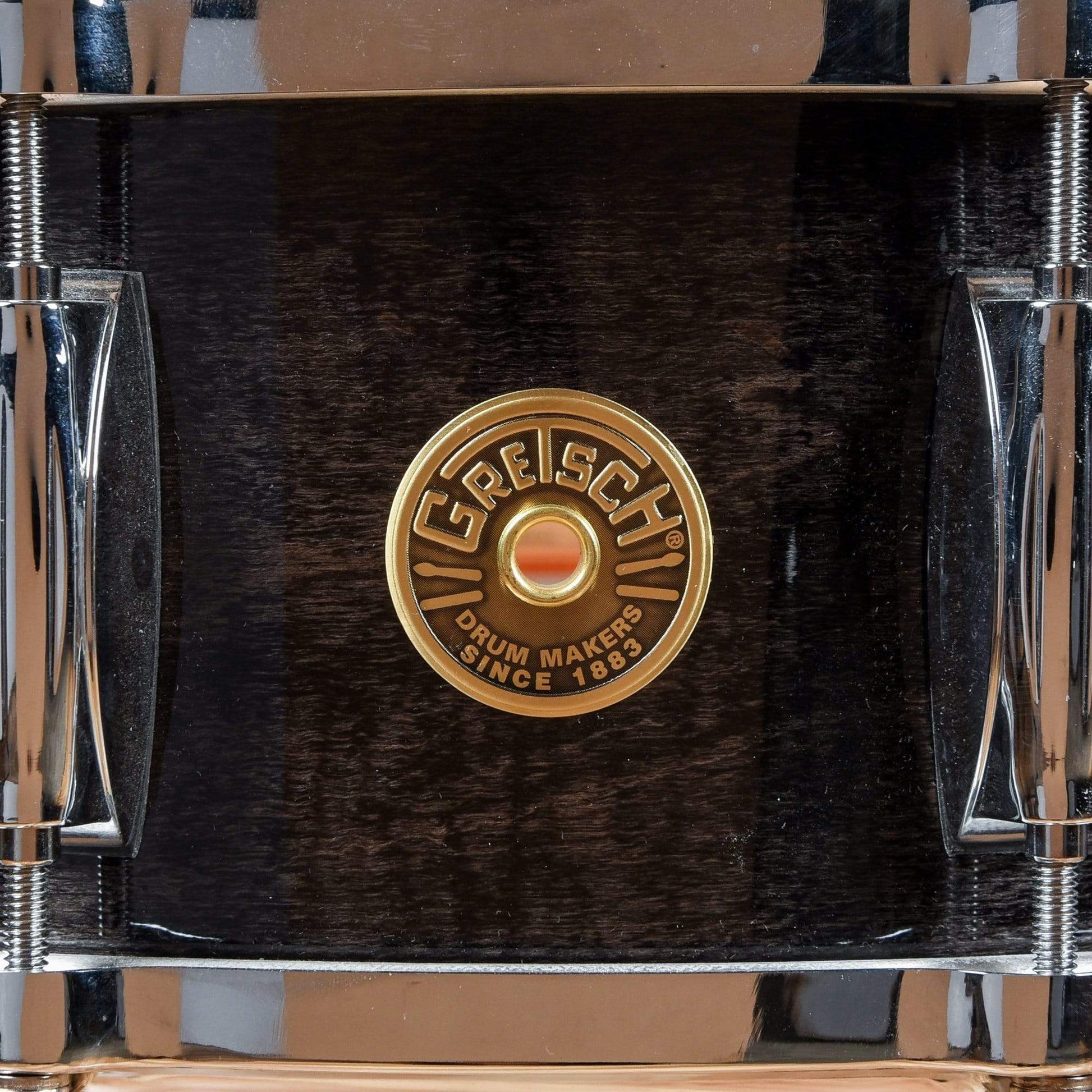 Gretsch USA Custom 12/14/18/14 4pc. Drum Kit Gloss Black (Vintage Build) Drums and Percussion / Acoustic Drums / Full Acoustic Kits