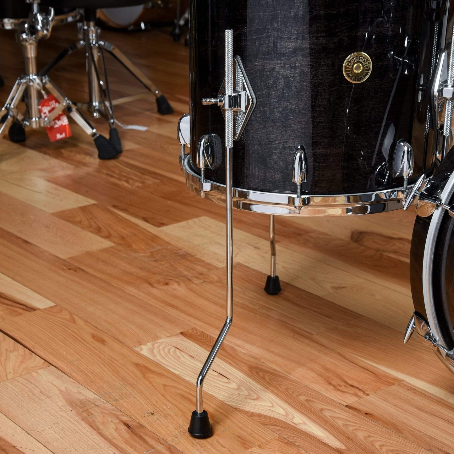 Gretsch USA Custom 12/14/18/14 4pc. Drum Kit Gloss Black (Vintage Build) Drums and Percussion / Acoustic Drums / Full Acoustic Kits