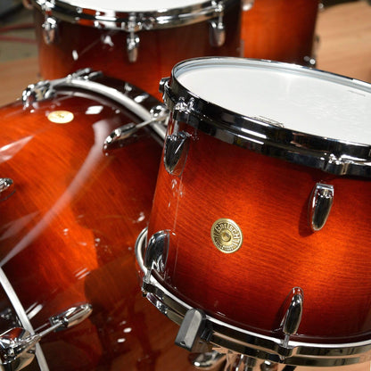 Gretsch USA Custom 13/16/18/24 4pc. Drum Kit Savannah Sunset Duco w/Keyholder Drums and Percussion / Acoustic Drums / Full Acoustic Kits