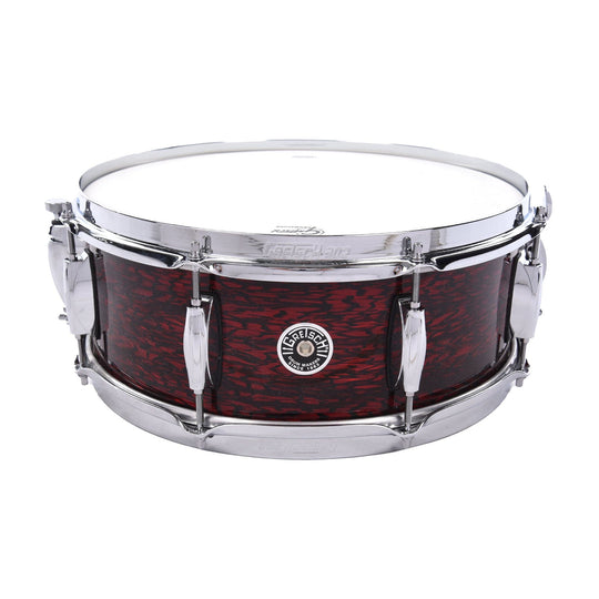 Gretsch 5.5x14 Brooklyn Snare Drum Red Silk Onyx (CME Exclusive) Drums and Percussion / Acoustic Drums / Snare