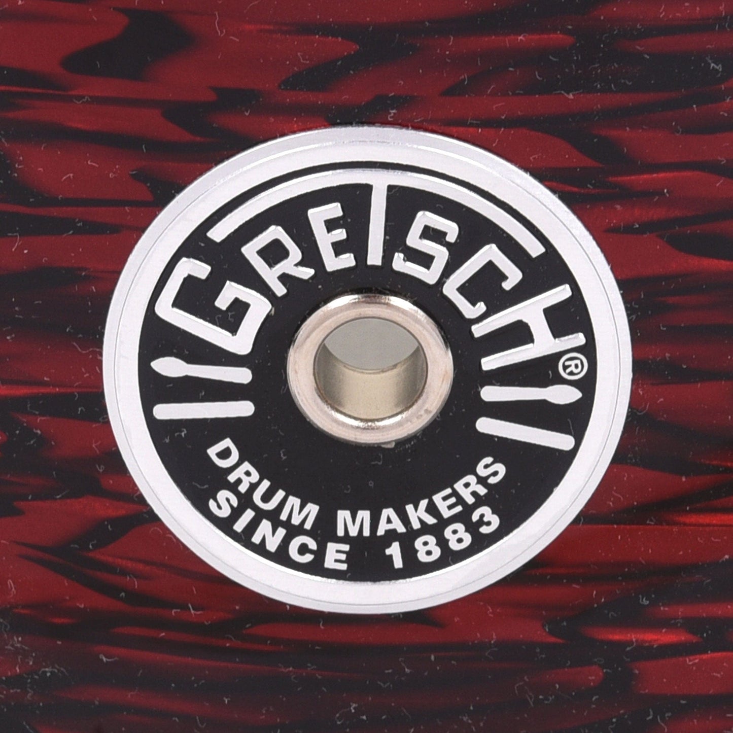 Gretsch 5.5x14 Brooklyn Snare Drum Red Silk Onyx (CME Exclusive) Drums and Percussion / Acoustic Drums / Snare