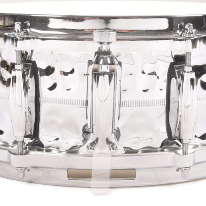 Gretsch 5x14 USA Custom Hammered Chrome Over Brass Snare Drum Drums and Percussion / Acoustic Drums / Snare