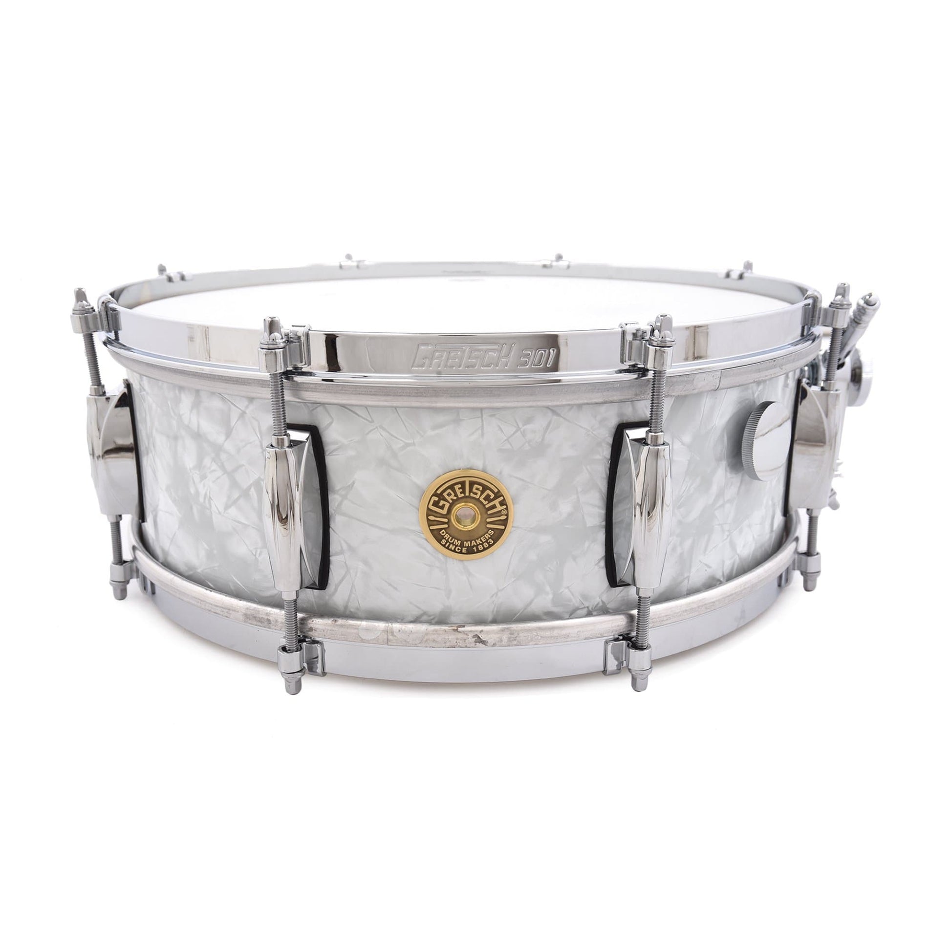 Gretsch 5x14 USA Custom Retro Snare Drum 60's Vintage Marine Pearl Drums and Percussion / Acoustic Drums / Snare