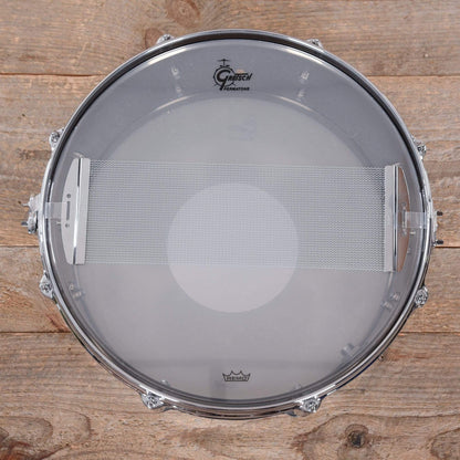 Gretsch 6.5x14 Black Chrome Over Solid Steel Limited Edition 8-Lug Snare Drum Drums and Percussion / Acoustic Drums / Snare