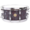 Gretsch 6.5x14 Broadkaster 20-Lug Snare Drum Black Satin Flame Drums and Percussion / Acoustic Drums / Snare