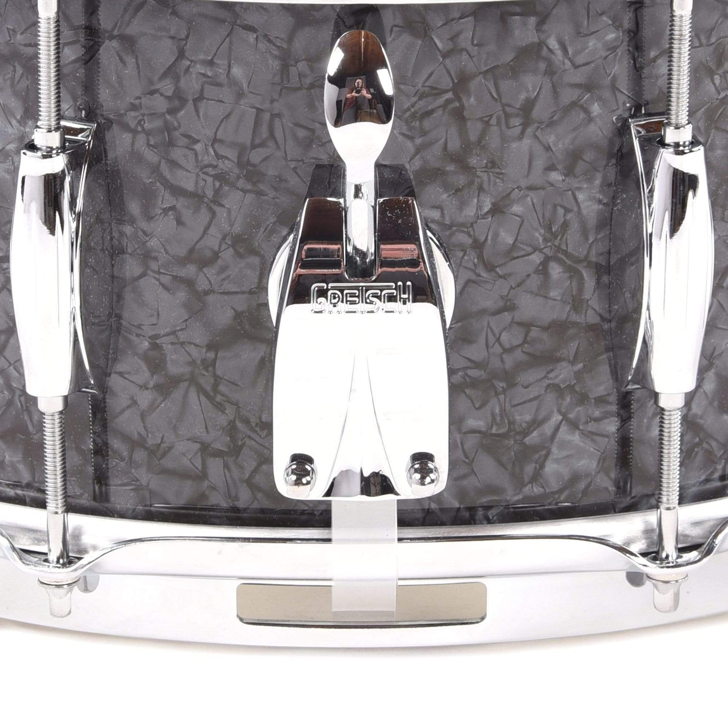 Gretsch 6.5x14 Broadkaster Snare Drum Deep Black Marine Pearl Drums and Percussion / Acoustic Drums / Snare