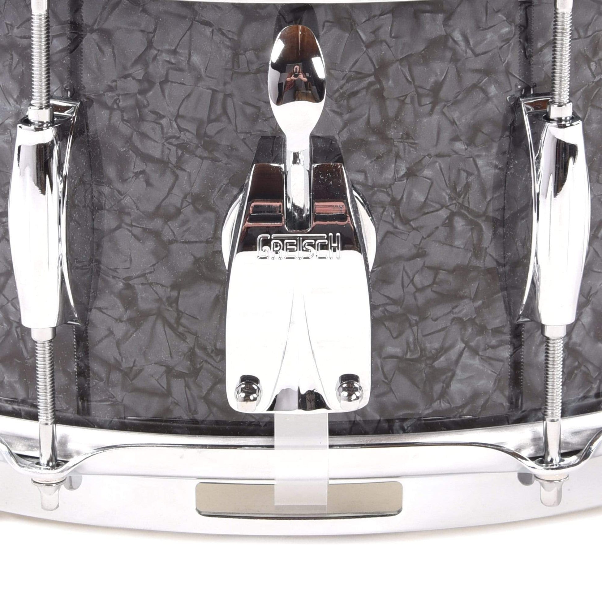 Gretsch 6.5x14 Broadkaster Snare Drum Deep Black Marine Pearl Drums and Percussion / Acoustic Drums / Snare