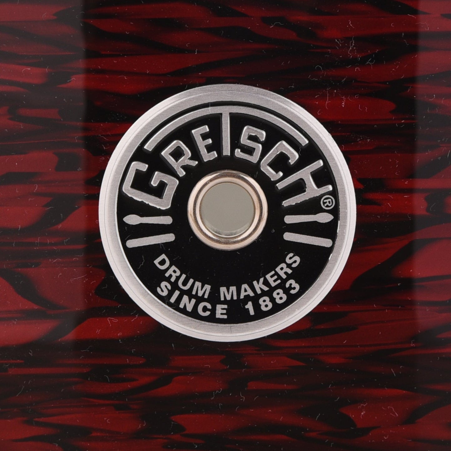 Gretsch 6.5x14 Brooklyn Snare Drum Red Silk Onyx Drums and Percussion / Acoustic Drums / Snare