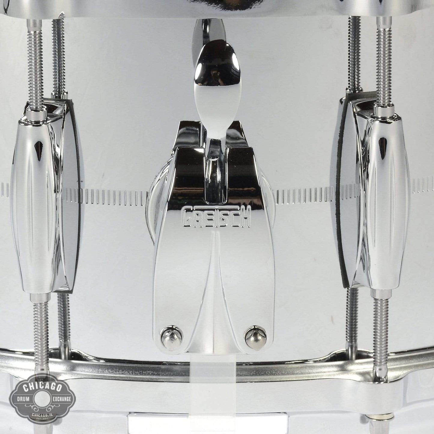 Gretsch 6.5x14 USA G-4000 Chrome Over Brass Snare Drum Drums and Percussion / Acoustic Drums / Snare