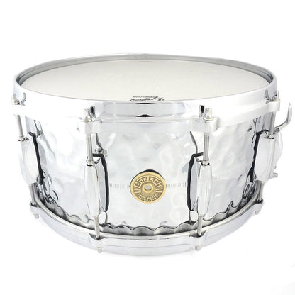 Gretsch 6.5x14 USA G-4000 Chrome Over Hammered Brass Snare Drum Drums and Percussion / Acoustic Drums / Snare