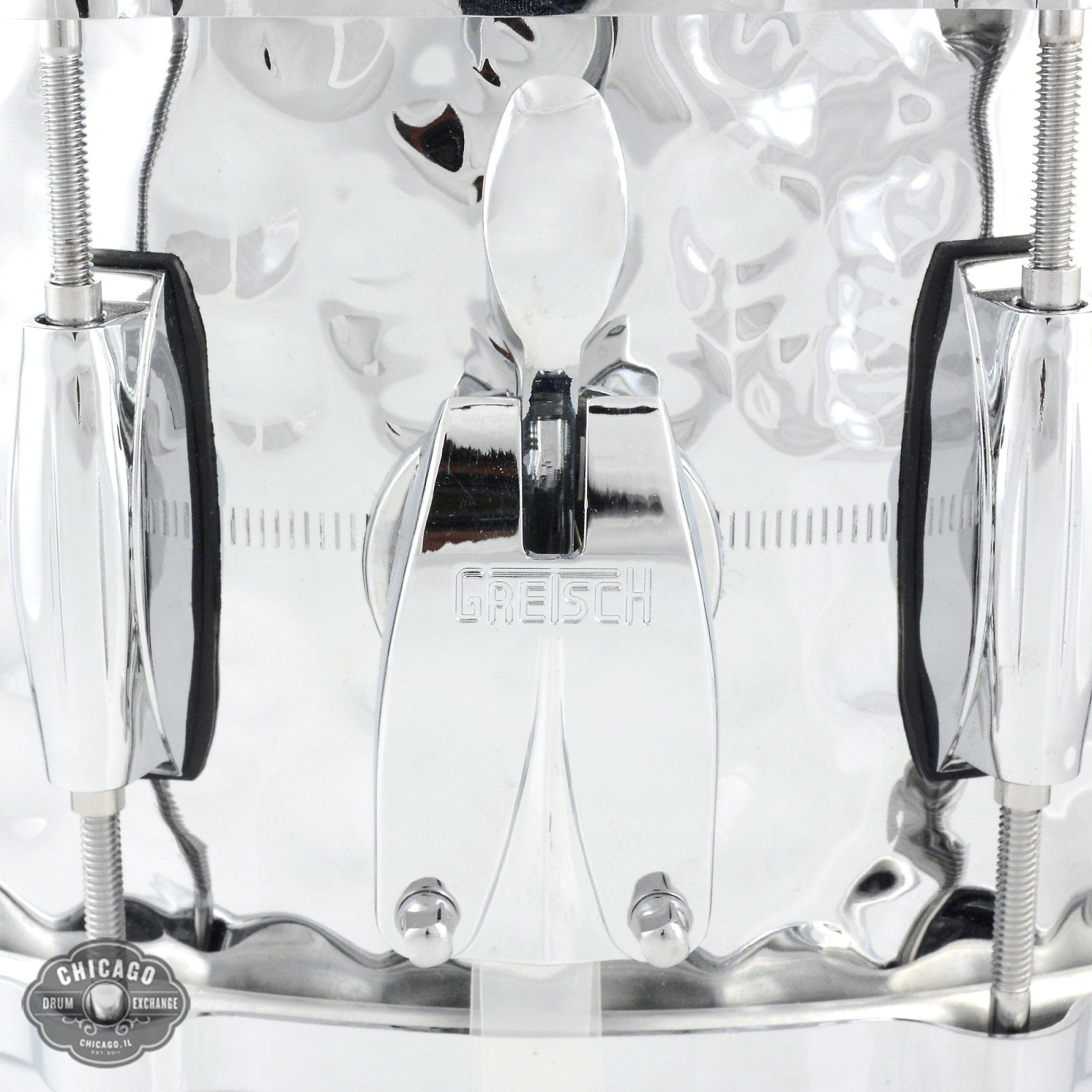 Gretsch 6.5x14 USA G-4000 Chrome Over Hammered Brass Snare Drum Drums and Percussion / Acoustic Drums / Snare