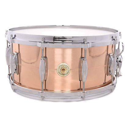 Gretsch 6.5x14 USA G-4000 Solid Phosphor Bronze Snare Drum Drums and Percussion / Acoustic Drums / Snare
