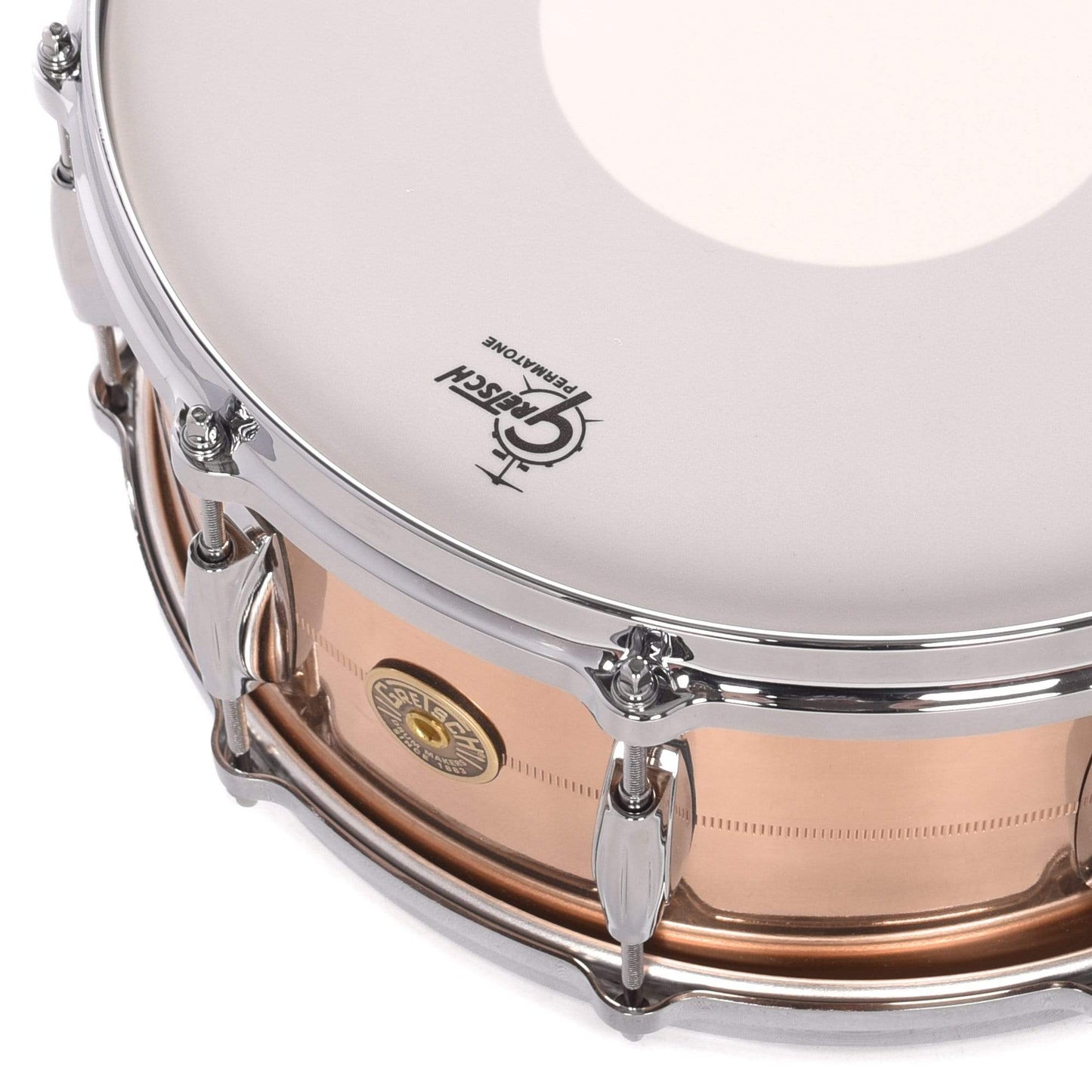 Gretsch 6.5x14 USA G-4000 Solid Phosphor Bronze Snare Drum Drums and Percussion / Acoustic Drums / Snare