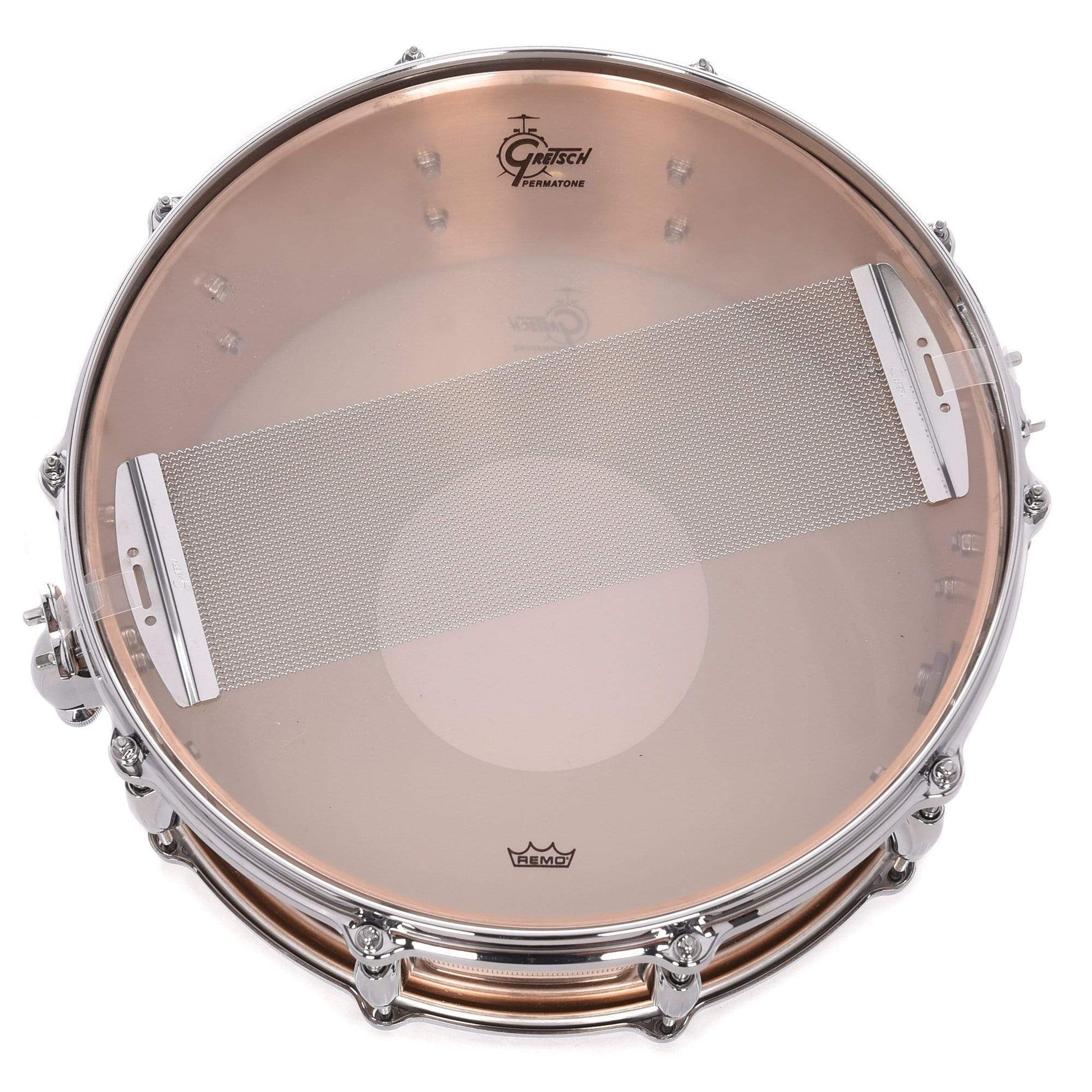 Gretsch 6.5x14 USA G-4000 Solid Phosphor Bronze Snare Drum Drums and Percussion / Acoustic Drums / Snare