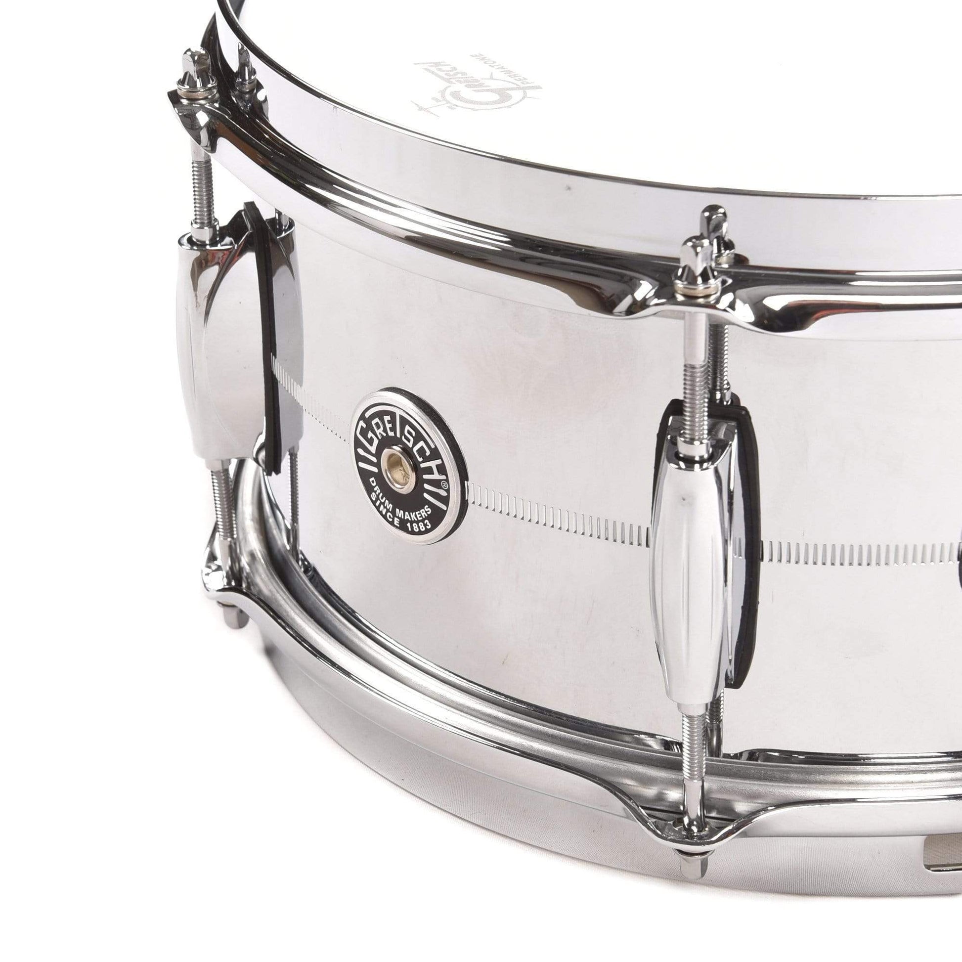 Gretsch 6x12 Brooklyn Chrome Over Steel Snare Drum Drums and Percussion / Acoustic Drums / Snare