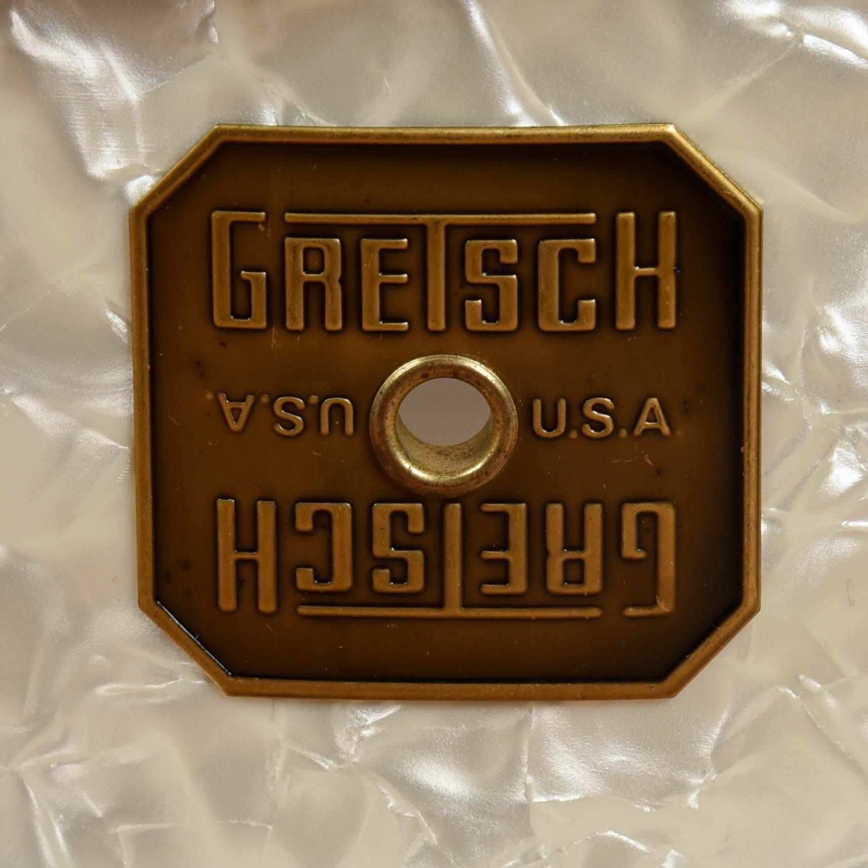 Gretsch Drums 5x14 USA Custom Snare Drum White Marine Pearl Drums and Percussion / Acoustic Drums / Snare