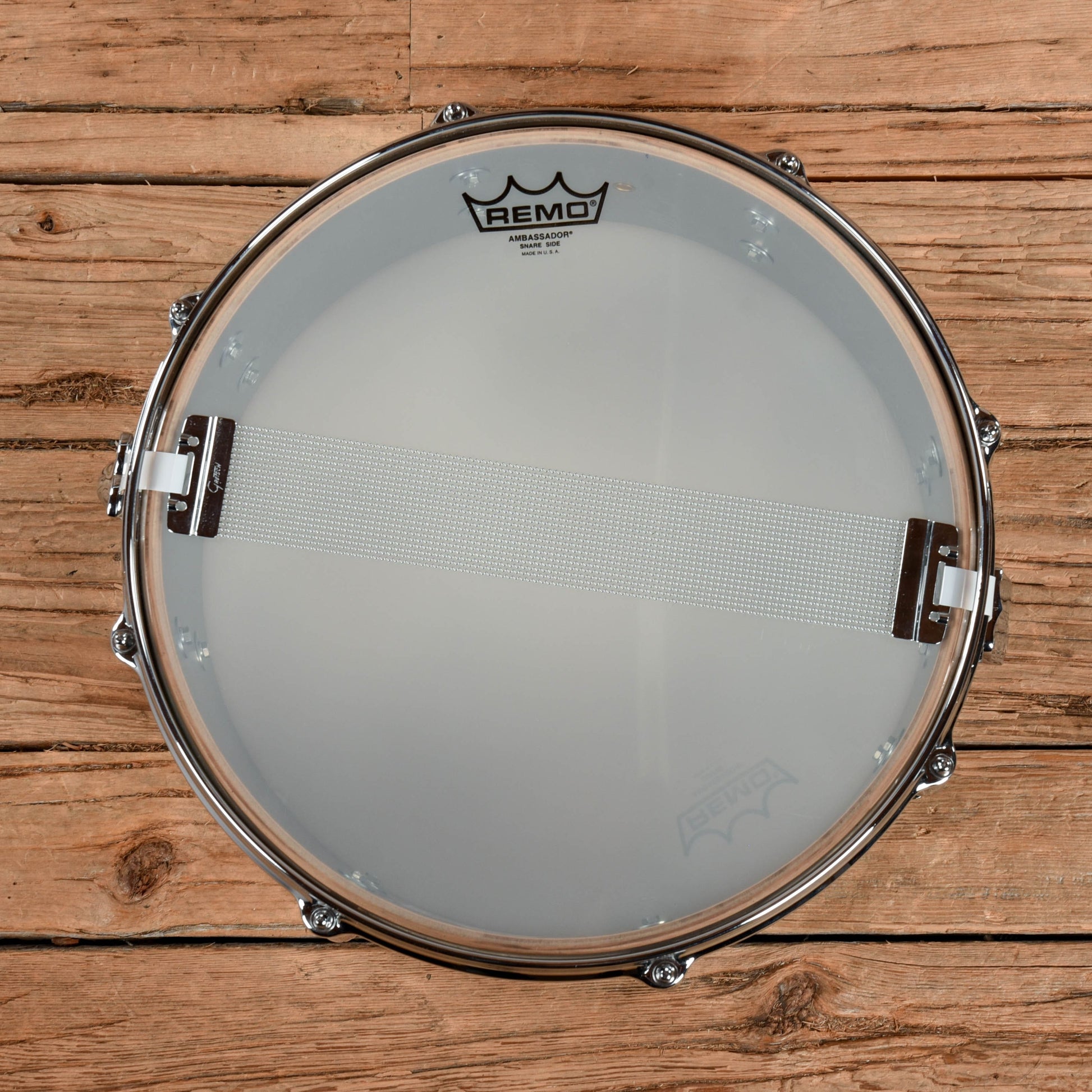 Gretsch Drums 5x14 USA Custom Snare Drum White Marine Pearl Drums and Percussion / Acoustic Drums / Snare