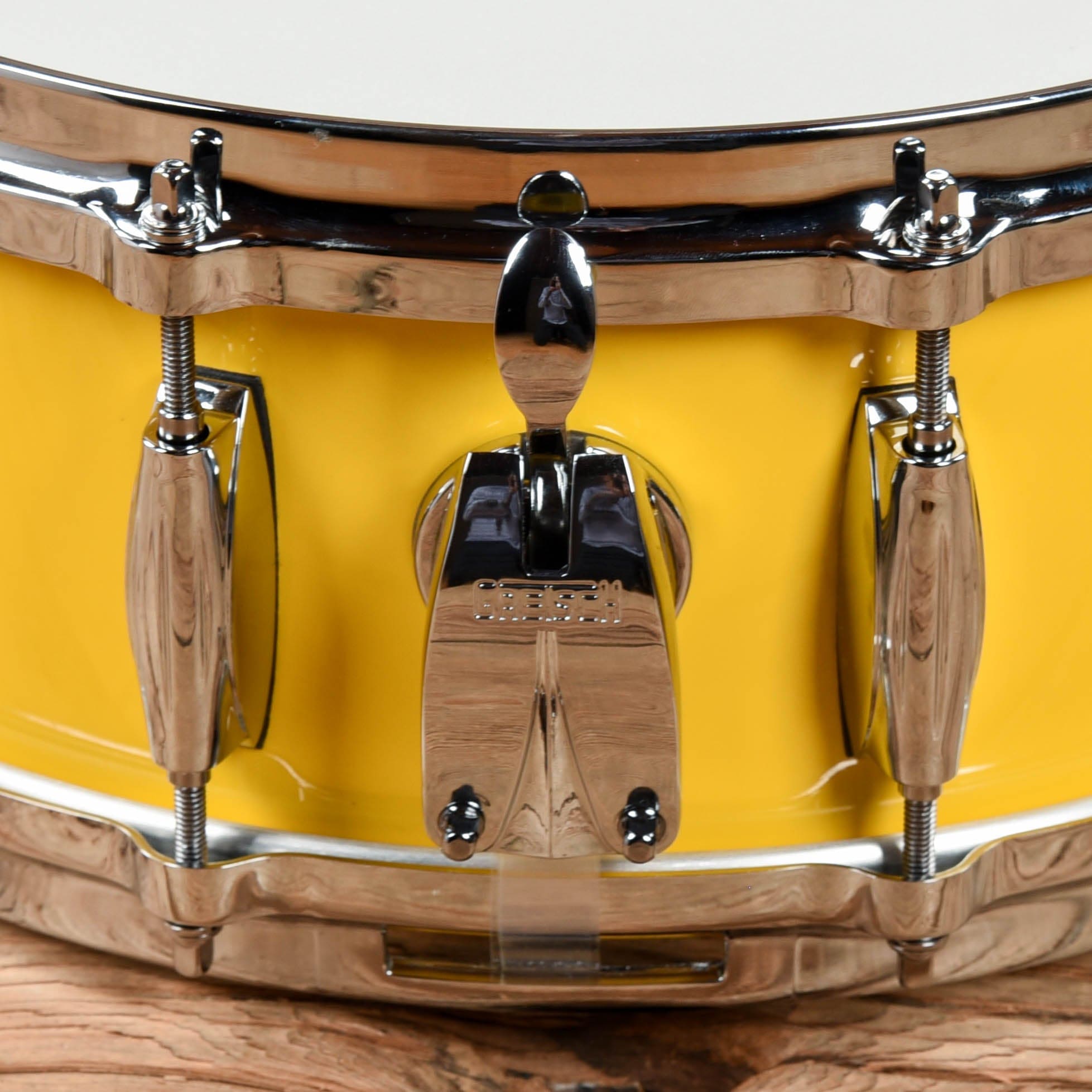 Gretsch Drums USA Custom 5.5x14 Tony Williams Snare Drum Yellow