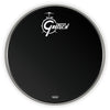 Gretsch 22" Ebony Bass Drumhead w/Center Logo Drums and Percussion / Parts and Accessories / Heads