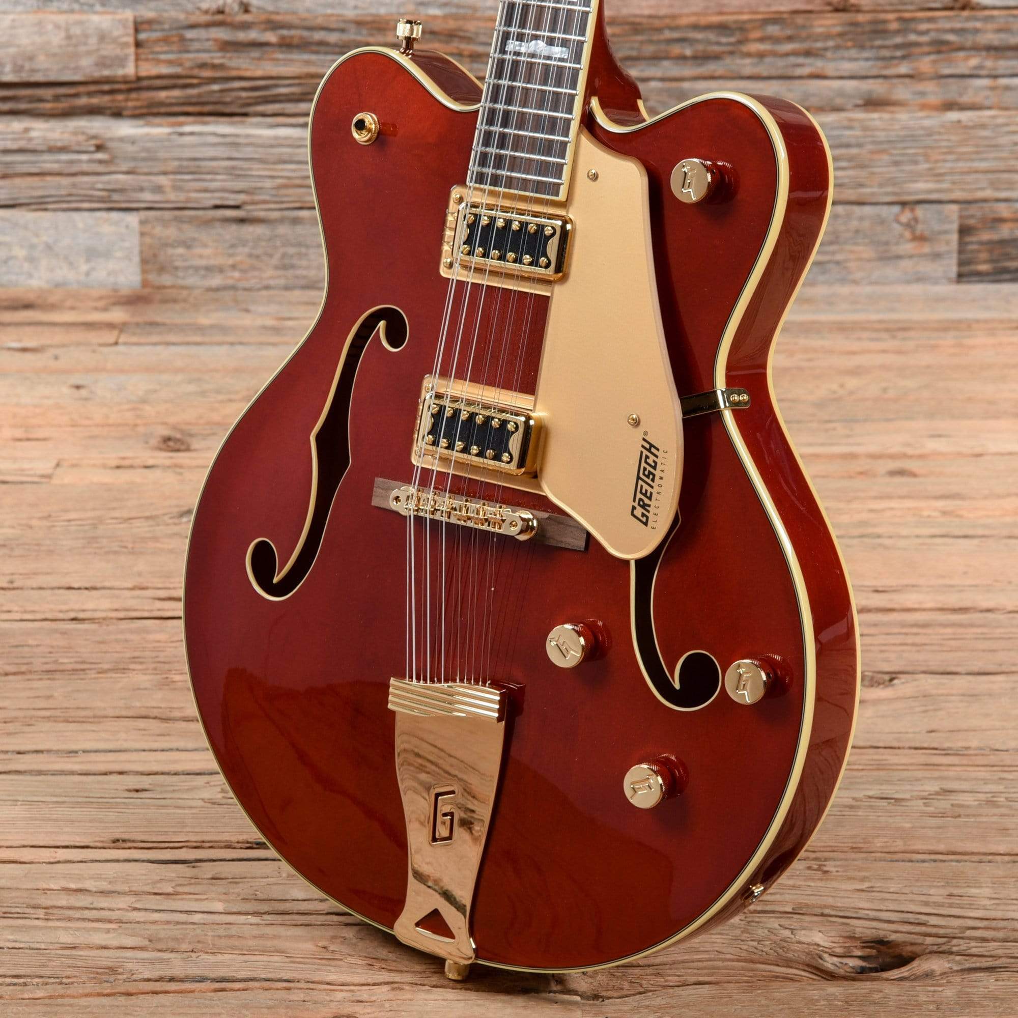 Gretsch G5422G-12 Electromatic Hollow Body Double-cut 12-string Walnut Stain Electric Guitars / 12-String