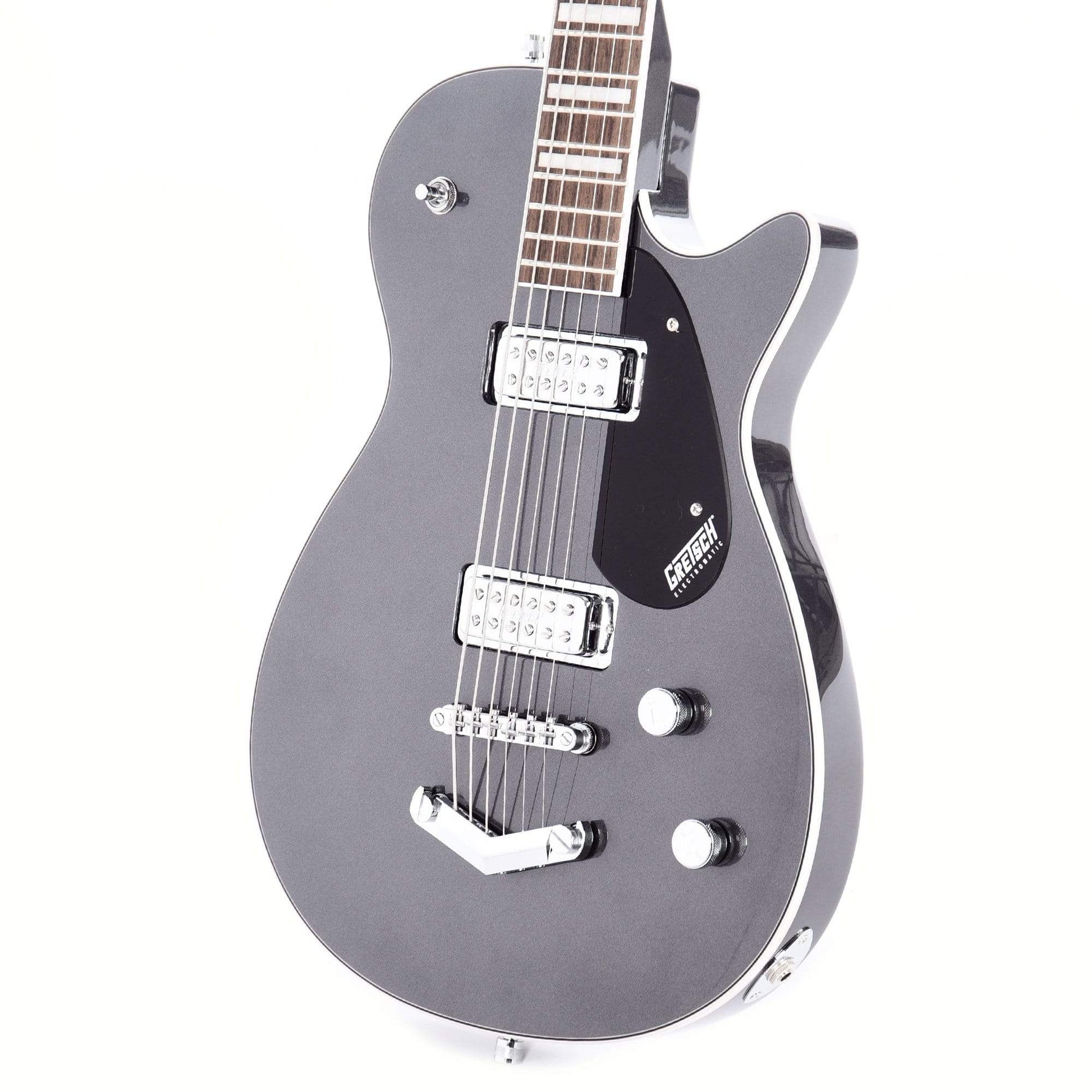 Gretsch G5260 Electromatic Jet Baritone London Grey w/V-Stoptail Electric Guitars / Baritone