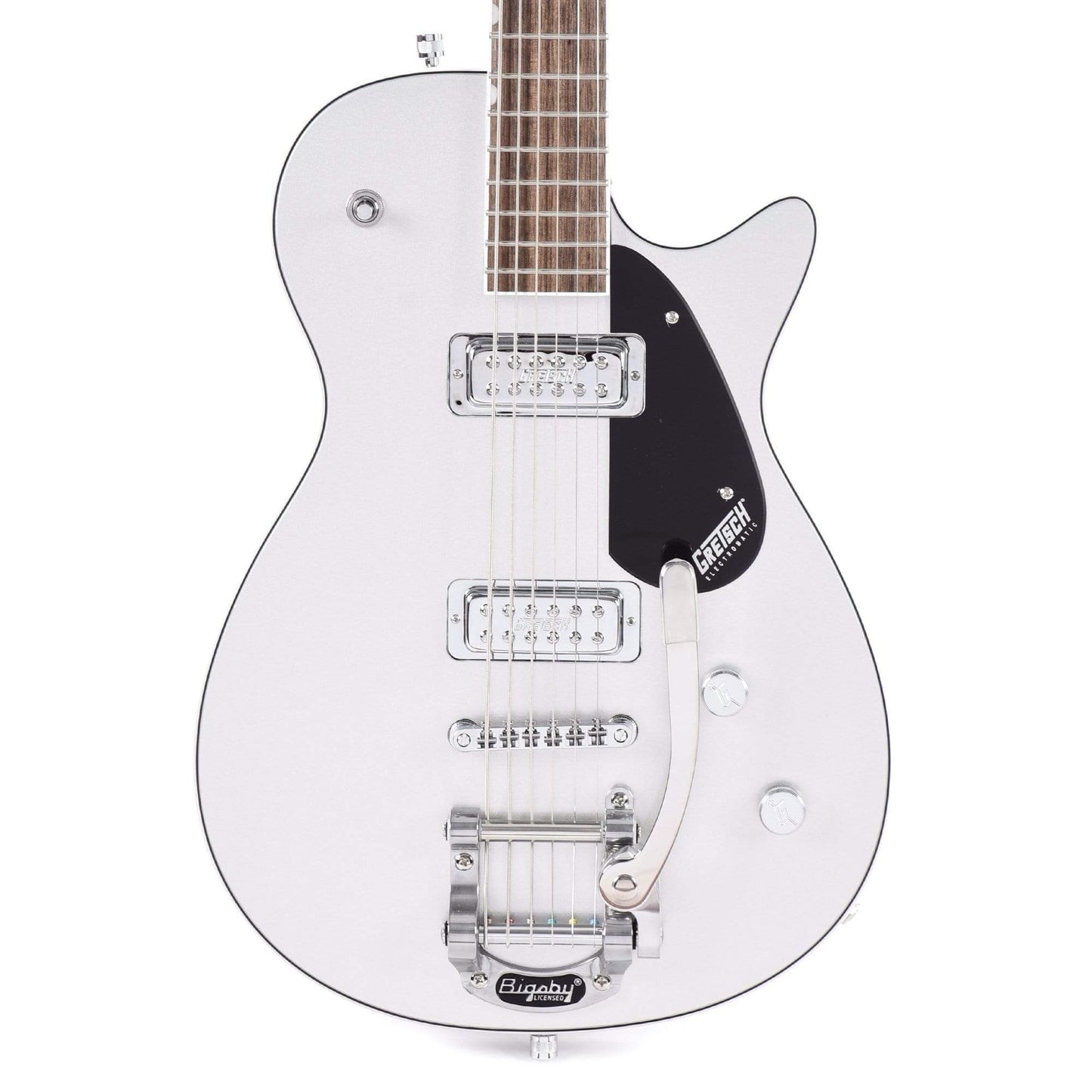 Gretsch G5260T Electromatic Jet Baritone Airline Silver w/Bigsby Electric Guitars / Baritone