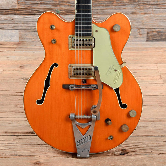 Gretsch 6120 Chet Atkins Hollowbody Orange 1966 Electric Guitars / Hollow Body