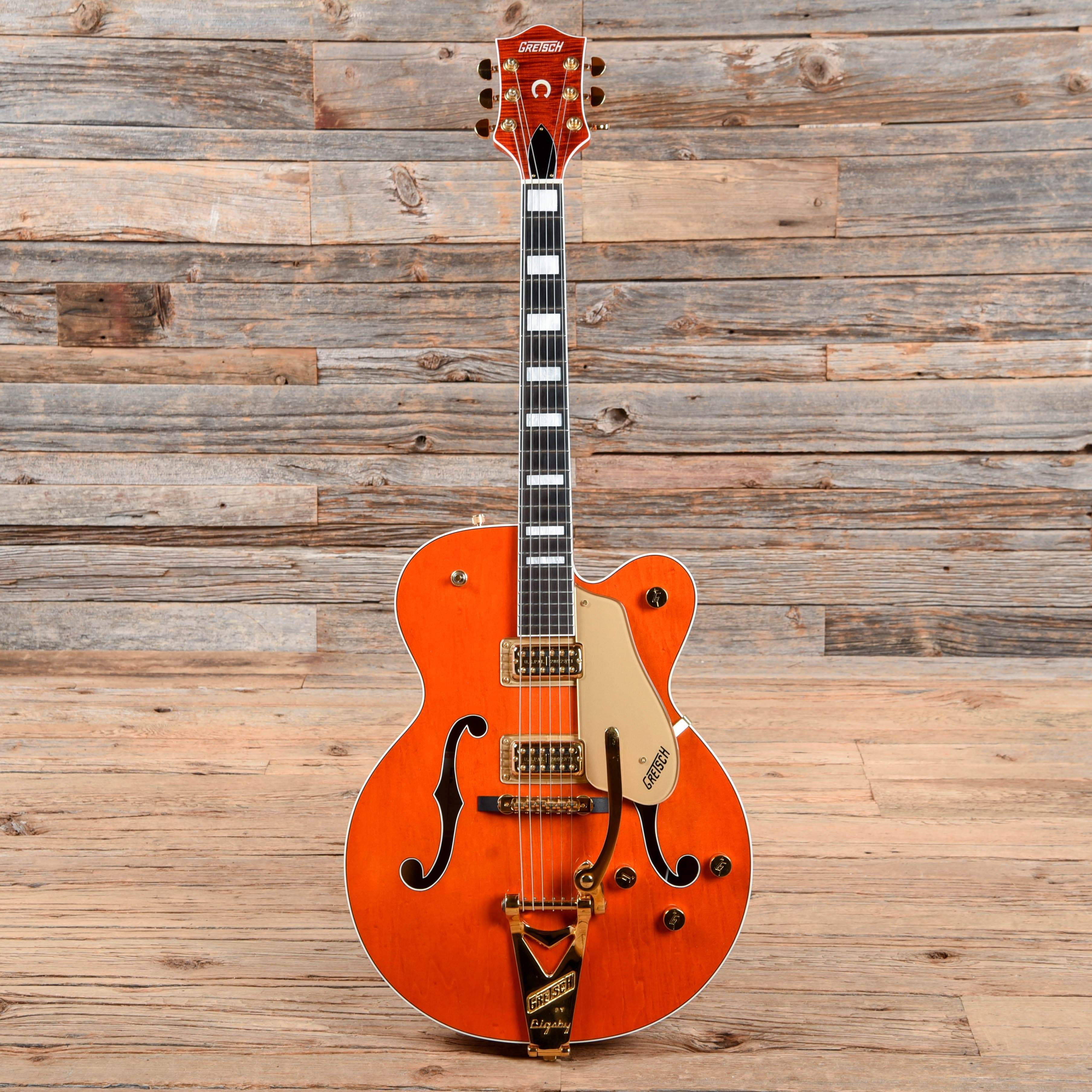Gretsch 6120 Chet Atkins Hollowbody Orange 1996 Electric Guitars / Hollow Body