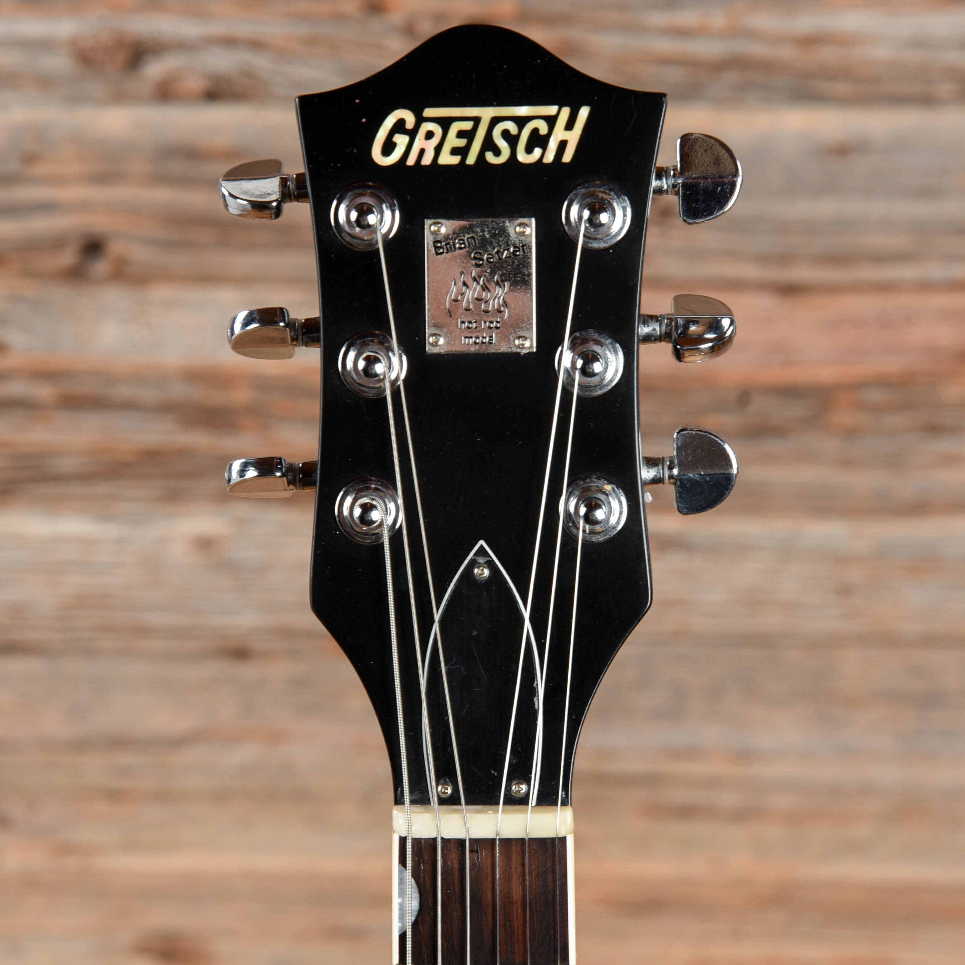 Gretsch 6120SH Brian Setzer Hot Rod Satin Black 2002 Electric Guitars / Hollow Body