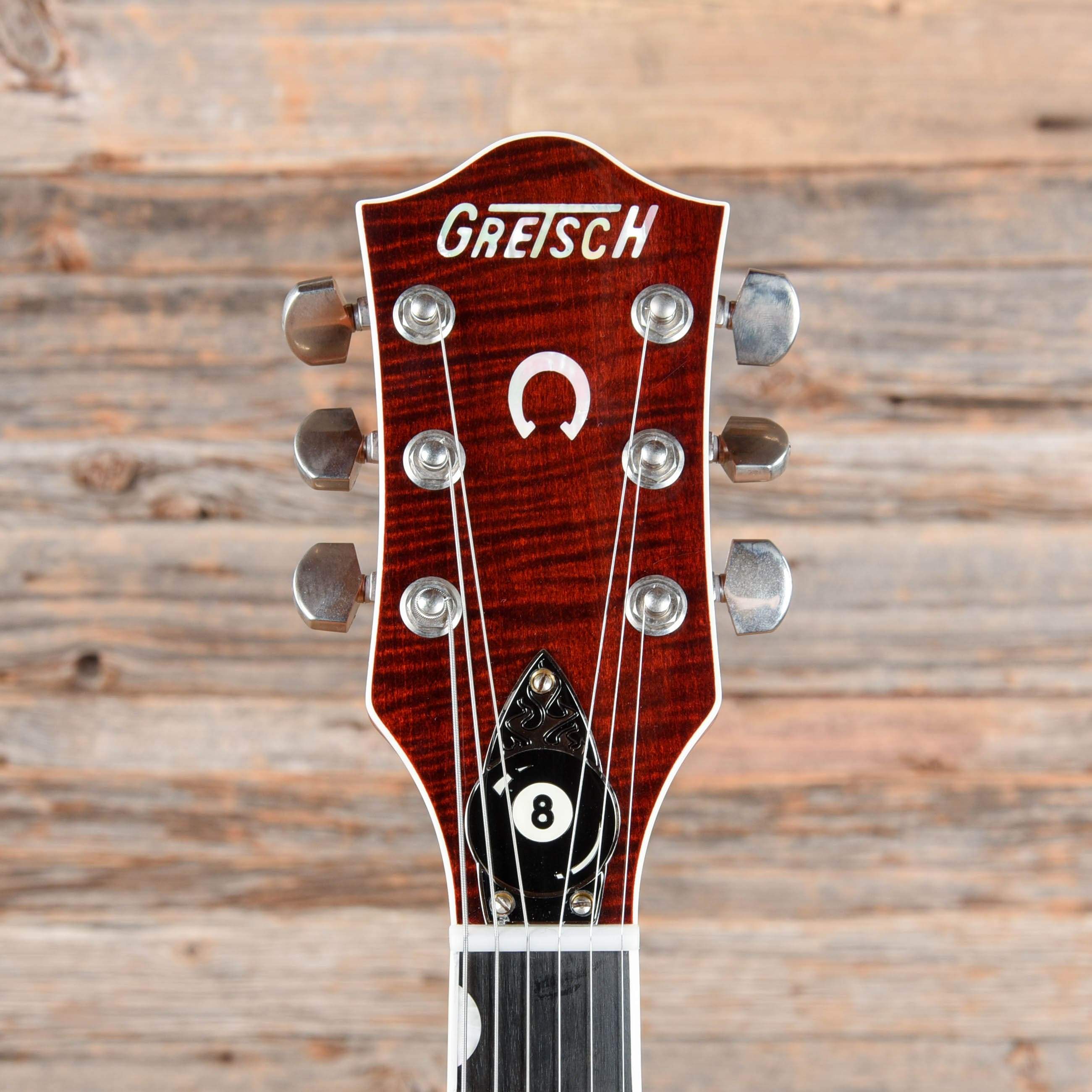 Gretsch Brian Setzer 6120 Orange Tiger Flame Maple 2014 Electric Guitars / Hollow Body