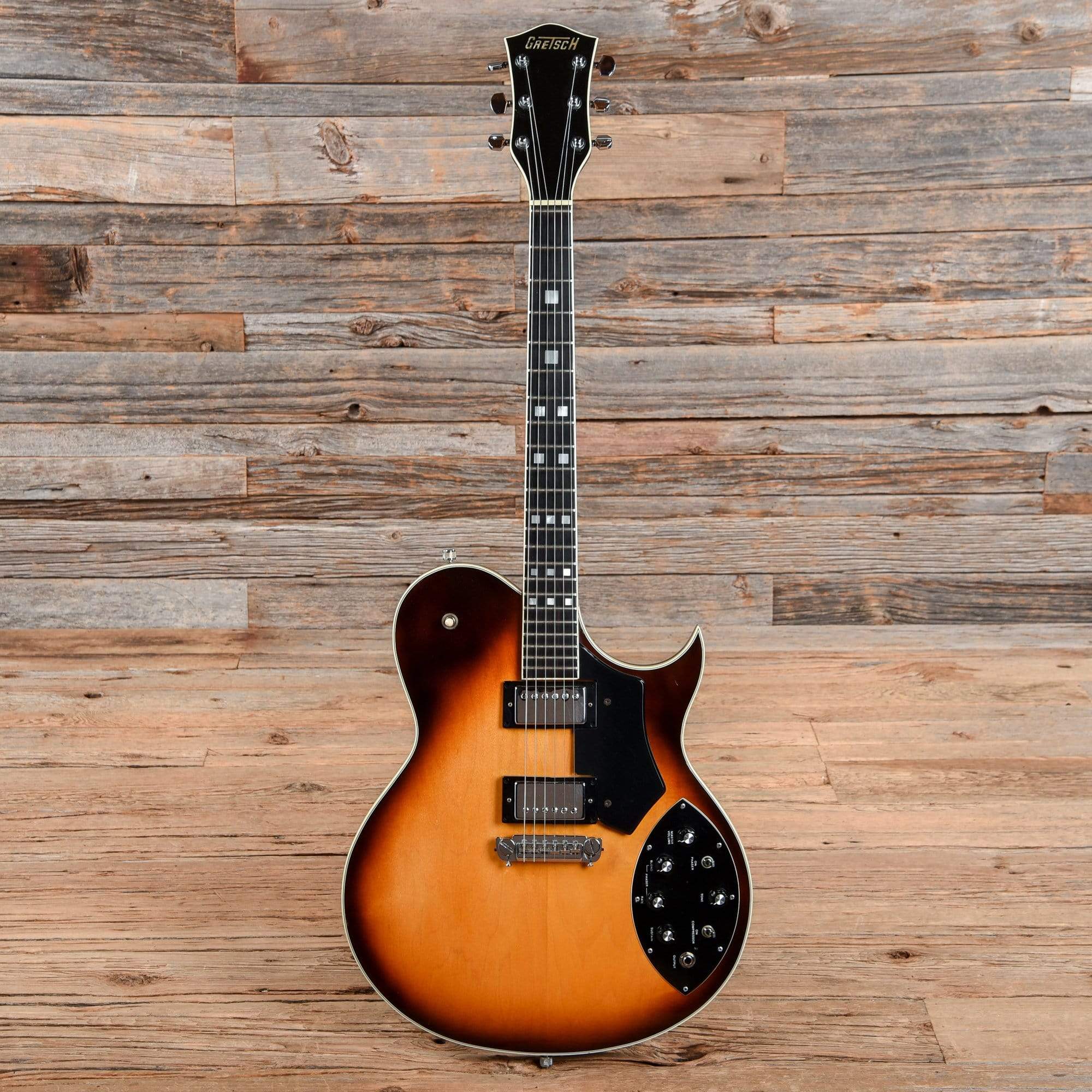 Gretsch アコースティックギター サンバースト Gretsch Chet Atkins Super Axe Sunburst 1980 – Chicago Music Exchange