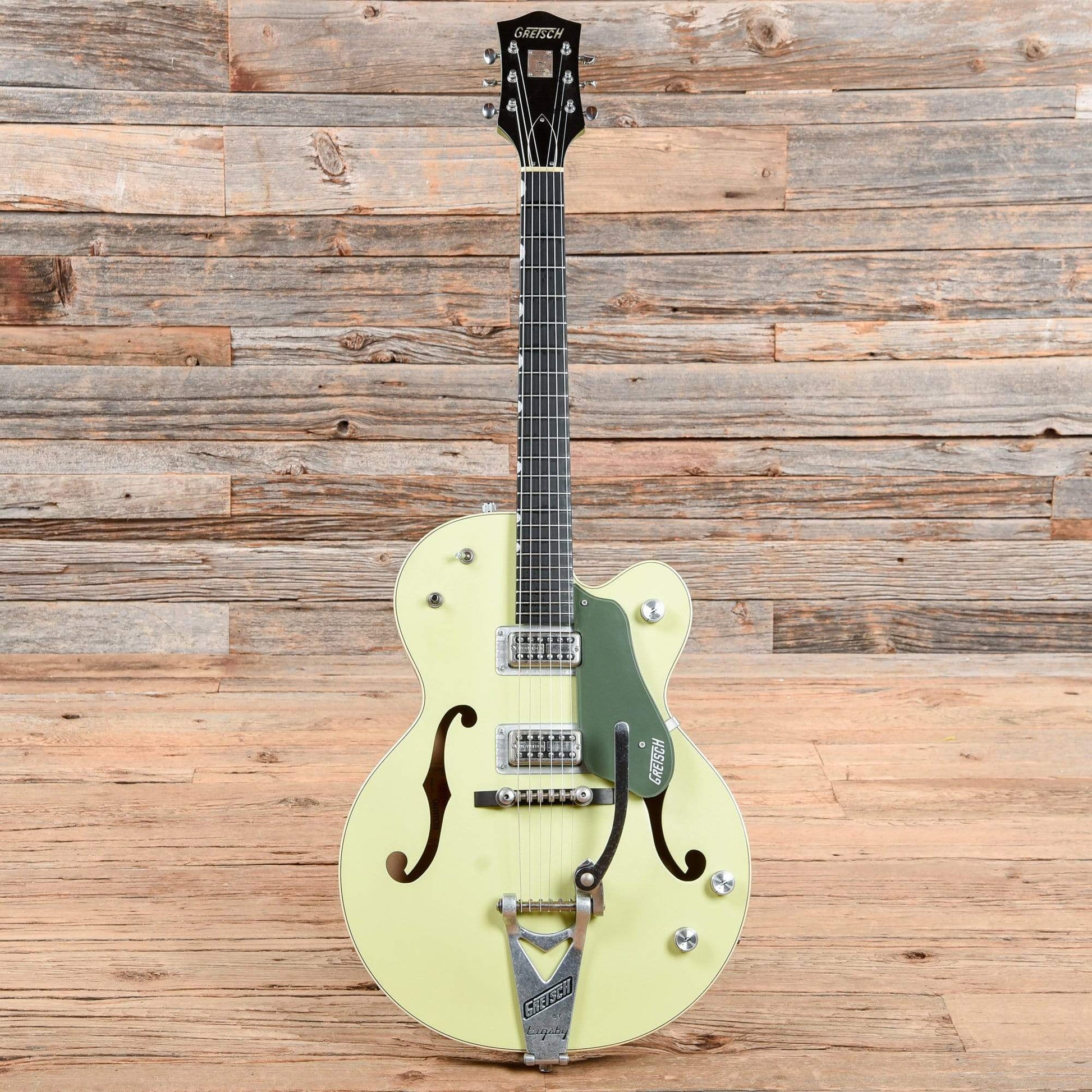 Gretsch Custom Shop G6118-R-CST Anniversary Relic Stephen Stern Masterbuilt 2-Tone Smoke Green 2007 Electric Guitars / Hollow Body