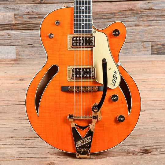 Gretsch Custom Shop G6158-CS NOS Masterbuilt by Stephen Stern Orange 2012 Electric Guitars / Hollow Body