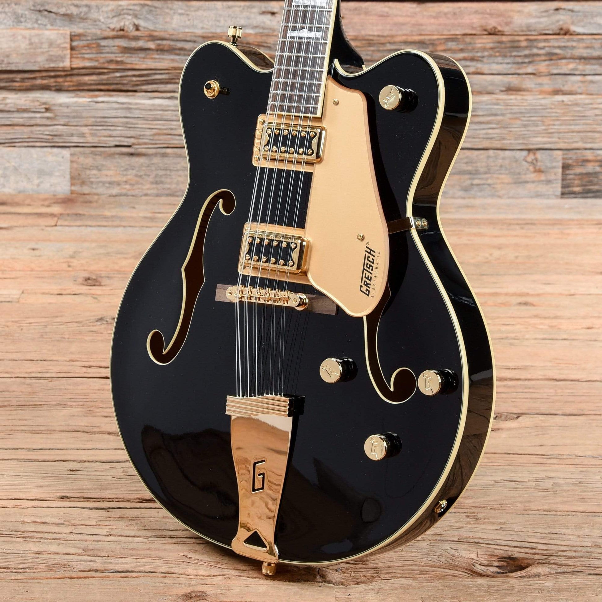 Gretsch Electromatic G5422G 12-String Hollow Body Black Electric Guitars / Hollow Body